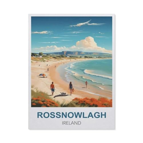 Puzzle 1000 Stück，Rossnowlagh, Irland，Papier Adult Toys Dekompression Spiel（38x26cm）-T14 von GSBRSNTS