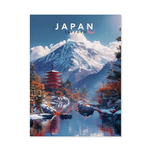 Puzzle 1000 Stück，Sapporo，Papier Adult Toys Dekompression Spiel（38x26cm）-F94 von GSBRSNTS