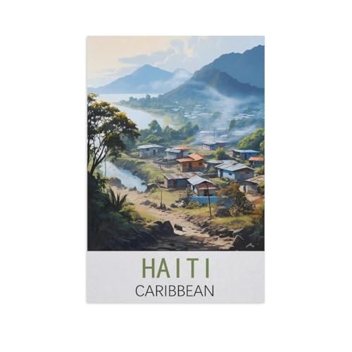 Puzzle 1000 Teile，Haiti, Karibik，Papier Adult Toys Dekompressionsspiel（50x70cm）-AM28 von GSBRSNTS