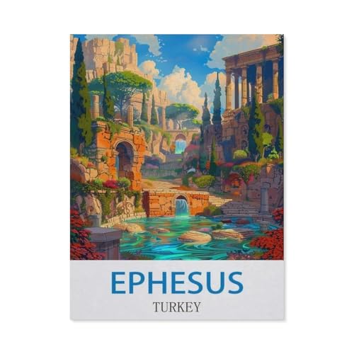 Puzzle 1000 Teile Papier，Ephesus, Türkei，Dekompression Der Erwachsenen，Kinderpuzzle Spiele Ab 8 Jahren, Spielzeug Für Mädchen Jungen Teenager（38x26cm）-O37 von GSBRSNTS