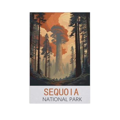 Puzzle Für Erwachsene 1000 Teile DIY Papier Puzzles Erwachsene Kinder Puzzle Klassisches Puzzle，Sequoia Nationalpark，1000 Teile Puzzle Geschenke Für Liebhaber Oder Freunde（38x26cm）-AK25 von GSBRSNTS