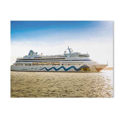 Puzzles 1000 Stück Holz Montage Bild，AIDAaura，Filmplakat Für Erwachsene Spiele Lernspielzeug（75x50cm）-AE14 von GSBRSNTS