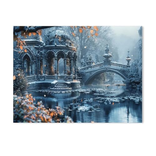 Puzzles 1000 Stück Holz Montage Bild，Am Rande des Vergessens，Erwachsene Spiele Lernspielzeug（75x50cm）-AG31 von GSBRSNTS