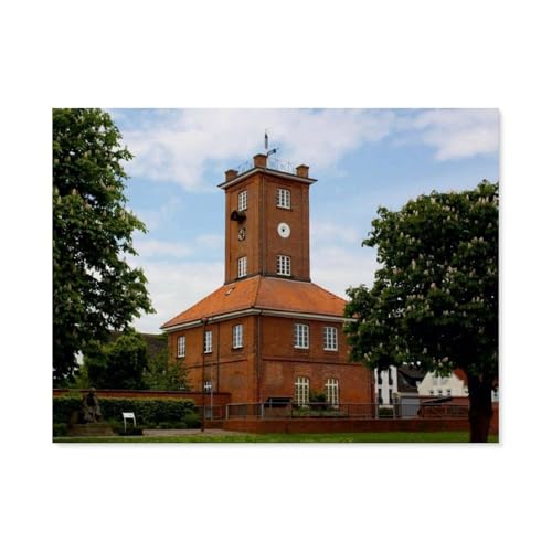 Puzzles 1000 Stück Holz Montage Bild，Brake an der Kaje，Erwachsene Spiele Lernspielzeug（75x50cm）-AH7 von GSBRSNTS