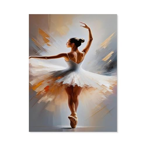 Puzzles 1000 Stück Papier Montage Bild，Balletttänzerin，Erwachsene Spiele Lernspielzeug（38x26cm）-G67 von GSBRSNTS