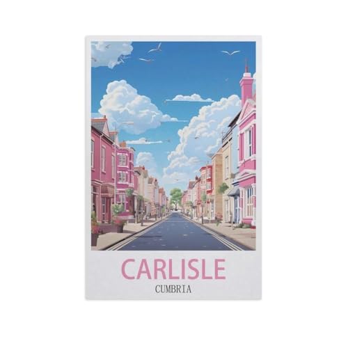 Puzzles 1000 Stück Papier Montage Bild，Carlisle, Cumbria，Filmplakat Für Erwachsene Spiele Lernspielzeug（38x26cm）-AI55 von GSBRSNTS