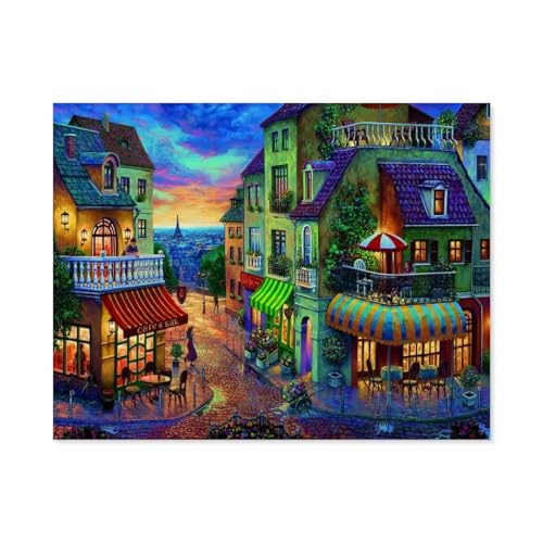 Puzzles 1000 Stück Papier Montage Bild，Paris，Erwachsene Spiele Lernspielzeug（38x26cm）-C99 von GSBRSNTS