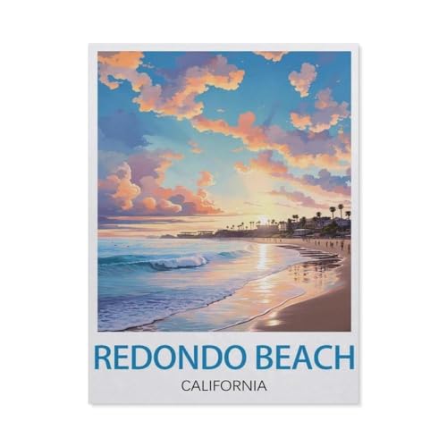 Redondo Beach, Kalifornien，Puzzle 1000 Teile Erwachsene Kinde Spaß Lernspielzeug Geschenke（38x26cm）-V25 von GSBRSNTS
