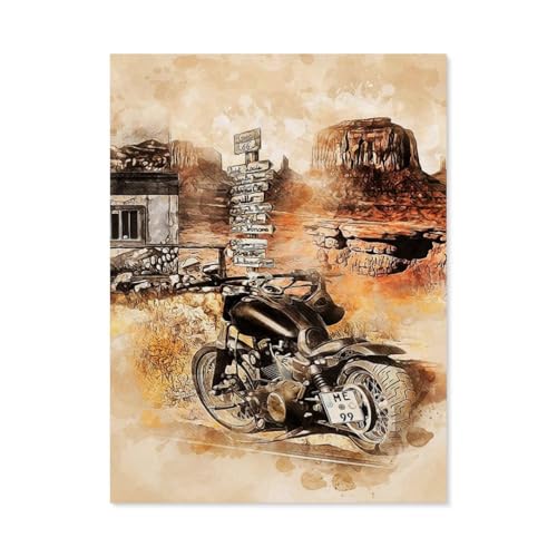 Route 66，Holz Puzzle 1000 Stück Adult Toys Dekompressionsspiel（75x50cm）-AC49 von GSBRSNTS