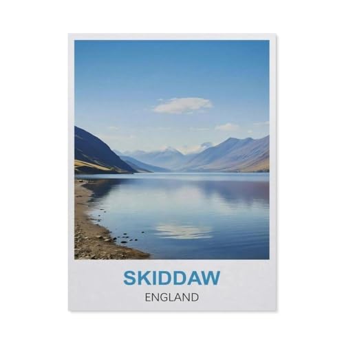 Skiddaw, England，1000 Piece Puzzles Für Kid Adult Toy Geschenk DIY Game（50x70cm）-S31 von GSBRSNTS