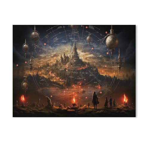 Zusammenkunft，Puzzles, 1000-teiliges Puzzle Für Erwachsene Und Kinder Ab 10 Jahren（75x50cm）-AG83 von GSBRSNTS