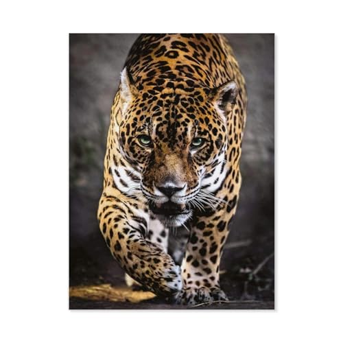 klassisches Puzzle 1000 Stück，Der Gang des Jaguar，Einzigartige Heimdekorationen Und Geschenke（38x26cm）-C42 von GSBRSNTS