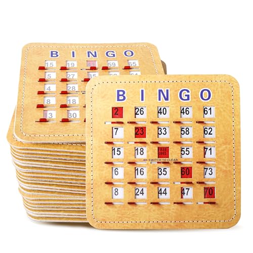 GSE Games & Sports Expert 5-lagig genähte Bingo-Karten mit Fingerspitze, Schnellauslöser, 50-Pack von GSE Games & Sports Expert