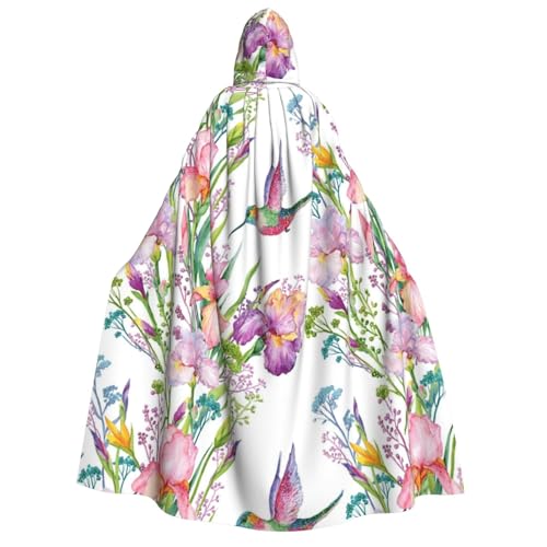 GSGCSBYMLG Garden with birds and flowers printed Adult Hooded Cloak Unisex Adult Long Cape Robe GSGCSBYMLG Garden with birds and flowers printed Adult Hooded Cloak Unisex Adult Long Cape Robe von GSGCSBYMLG