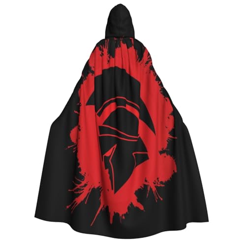 GSGCSBYMLG Spartan Warrior Helm bedruckt Erwachsene Kapuzenumhang Unisex Erwachsene langer Umhang Robe GSGCSBYMLG Spartan Warrior Helm bedruckt Erwachsene Kapuzenumhang Unisex Erwachsene langer Umhang Robe von GSGCSBYMLG
