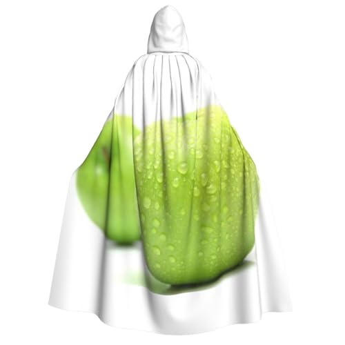 GSGCSBYMLG Umhang mit Kapuze für Erwachsene, mit Cyanfrucht, Unisex, langer Umhang von GSGCSBYMLG