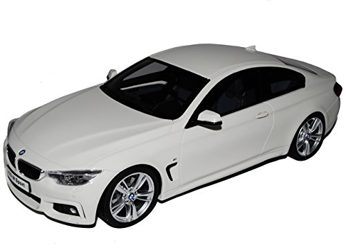 B-M-W 4er M435i Sport Coupe Weiss Nr ZM 022 Ab 2013 1/18 GT Spirit Modell Auto mit individiuellem Wunschkennzeichen von GT Spirit B-M-W