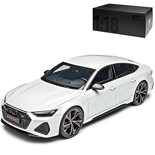 GT Spirit A*U*D*I A7 RS7 Sportback C8 Limousine Weiss 2. Generation Ab 2018 Nr 302 1/18 Modell Auto von GT Spirit