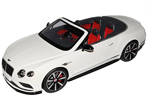 GT-Spirit Bentley Continental GT V8 Cabrio Weiss ZM 046 1/18 Modell Auto von GT Spirit