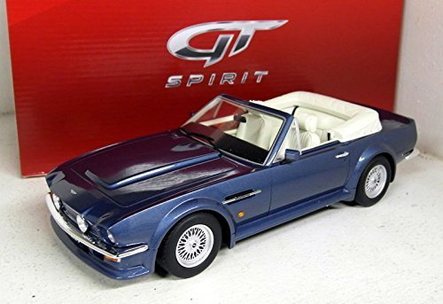 GT Spirit – GT128 – Aston Martin V8 Vantage fliegendes – Echelle 1/18 – Blau Metallic von GT Spirit
