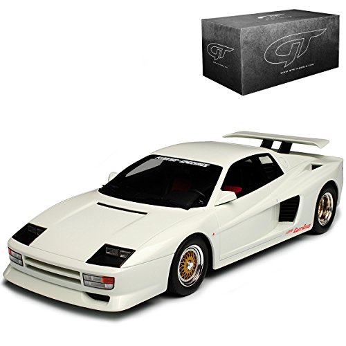 GT-Spirit König Competition Ferrrari Testarossa Evolution Weiss KJ012 limitiert 1 von 504 Stück Asia Edition 1/18 Modell Auto von GT Spirit