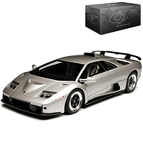 GT-Spirit Lamborgihini Diablo GT Silber Grau 1990-2001 Nr 18507S 1/18 Kyosho Modell Auto von GT Spirit