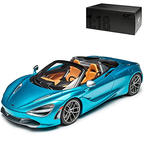 GT Spirit McLaren 720S Spider Cabrio Blau Ab 2017 Nr 304 1/18 Modell Auto von GT Spirit