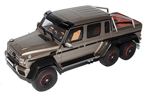 GT-Spirit Mercedes-Benz G-Klasse G63 AMG 6x6 Gold Beige ZM 068 1/18 Modell Auto mit individiuellem Wunschkennzeichen von GT Spirit