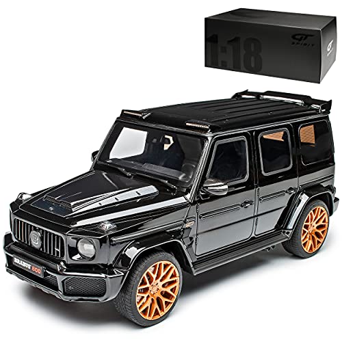 GT Spirit Mercedes-Benz G-Klasse W463 Bra-Bus 800 Widestar Schwarz Grau Neue Generation Ab 2018 Nr 807 1/18 Modell Auto GT Spirit Mercedes-Benz G-Klasse W463 Bra-Bus 800 Widestar Schwarz Grau Neue Generation Ab 2018 Nr 807 1/18 Modell Auto von GT Spirit