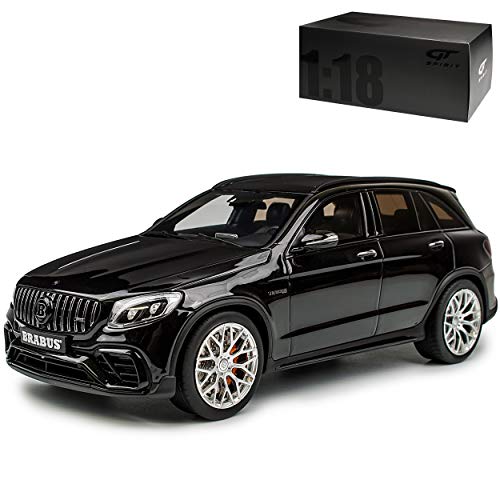 GT Spirit Mercedes-Benz GLC 63 Bra-Bus 600 X253 SUV Obsidian Schwarz Ab 2015 Nr 252 1/18 Modell Auto mit individiuellem Wunschkennzeichen von GT Spirit