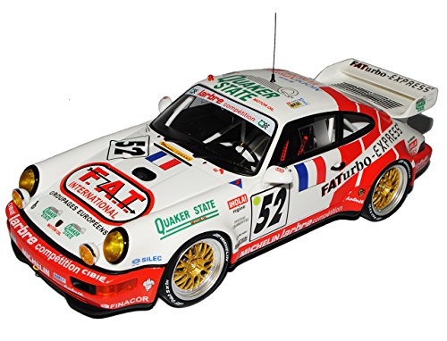 GT-Spirit Porsche 911 964 RSR Le Mans No 52 1994 GT2 Gewinner Nr 104 1/18 Modell Auto von GT Spirit