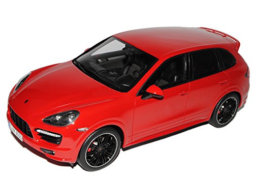 GT Spirit Porsche Cayenne GTS Rot 2. Generation Typ 92A Ab 2010 Nr 020 B 1/18 Modell Auto mit individiuellem Wunschkennzeichen von GT Spirit