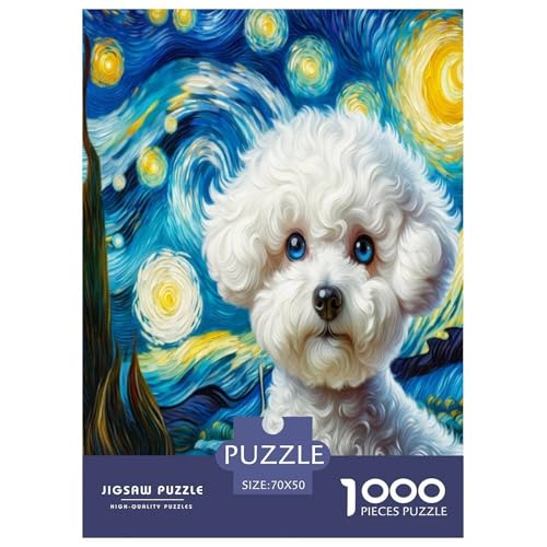 Bixiong Hund Puzzle 1000 Teile Schwer Puzzle Spielzeug Pädagogisches Spiel Impossible Herausforderung Spielzeug Für Erwachsene Und Kinder in Bewährter 70x50cm/1000pcs Bixiong Hund Puzzle 1000 Teile Schwer Puzzle Spielzeug Pädagogisches Spiel Impossible Herausforderung Spielzeug Für Erwachsene Und Kinder in Bewährter 70x50cm/1000pcs von GTDKSUEVG
