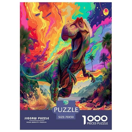 Dinosaurier Puzzles 1000 Teile Schwer Puzzle Spielzeug Pädagogisches Spiel Impossible Herausforderung Spielzeug Für Erwachsene Und Kinder in Bewährter 70x50cm/1000pcs Dinosaurier Puzzles 1000 Teile Schwer Puzzle Spielzeug Pädagogisches Spiel Impossible Herausforderung Spielzeug Für Erwachsene Und Kinder in Bewährter 70x50cm/1000pcs von GTDKSUEVG