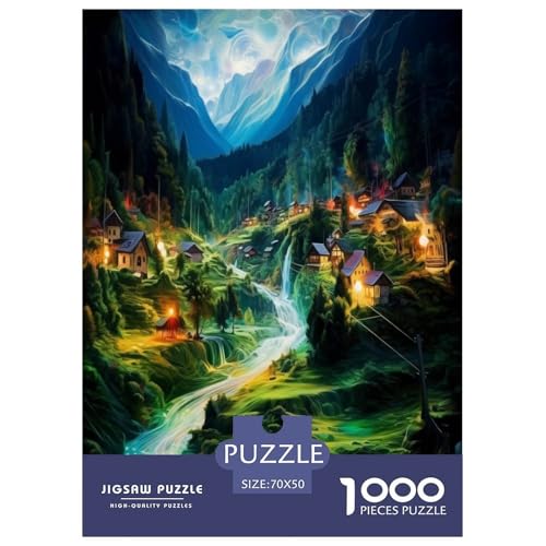 Dörfer Puzzle 1000 Teile Schwer Puzzle Spielzeug Pädagogisches Spiel Impossible Herausforderung Spielzeug Für Erwachsene Und Kinder Ab 14 Jahren 70x50cm/1000pcs Dörfer Puzzle 1000 Teile Schwer Puzzle Spielzeug Pädagogisches Spiel Impossible Herausforderung Spielzeug Für Erwachsene Und Kinder Ab 14 Jahren 70x50cm/1000pcs von GTDKSUEVG