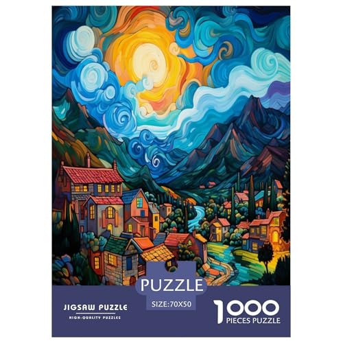 Dörfer Puzzle 1000-teilige Schwer Puzzle Spielzeug Lernspiel Impossible Herausforderung Spielzeug Für Erwachsene Und Kinder in Bewährter 70x50cm/1000pcs Dörfer Puzzle 1000-teilige Schwer Puzzle Spielzeug Lernspiel Impossible Herausforderung Spielzeug Für Erwachsene Und Kinder in Bewährter 70x50cm/1000pcs von GTDKSUEVG