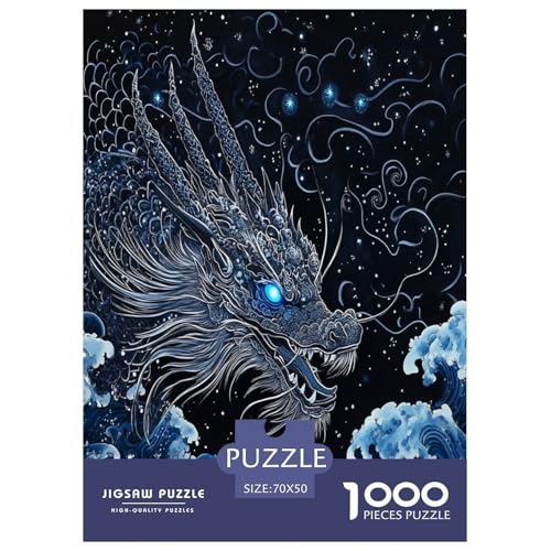 Drachen Puzzle 1000 Teile Schwer Puzzle Spielzeug Pädagogisches Spiel Impossible Herausforderungsspielzeug Für Erwachsene Und Kinder Ab 12 Jahren 70x50cm/1000pcs Drachen Puzzle 1000 Teile Schwer Puzzle Spielzeug Pädagogisches Spiel Impossible Herausforderungsspielzeug Für Erwachsene Und Kinder Ab 12 Jahren 70x50cm/1000pcs von GTDKSUEVG