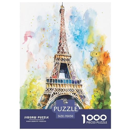 Eiffelturm Puzzle 1000 Teile Schwer Puzzle Spielzeug Lernspiel Impossible Herausforderung Spielzeug Für Erwachsene Kinder 70x50cm/1000pcs Eiffelturm Puzzle 1000 Teile Schwer Puzzle Spielzeug Lernspiel Impossible Herausforderung Spielzeug Für Erwachsene Kinder 70x50cm/1000pcs von GTDKSUEVG