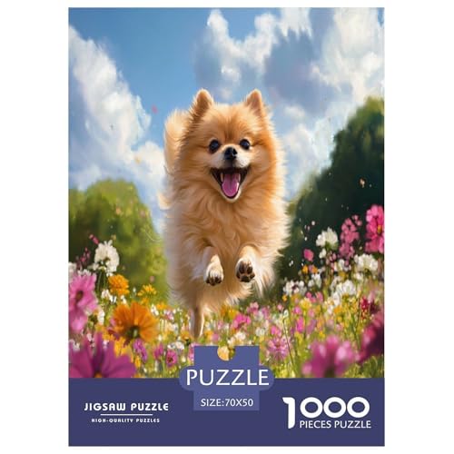 Pommern Puzzles 1000 Teile Schwer Puzzle Spielzeug Pädagogisches Spiel Impossible Herausforderungsspielzeug Für Erwachsene Und Kinder Ab 14 Jahren 70x50cm/1000pcs von GTDKSUEVG