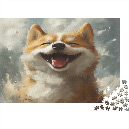Shiba Inu 1000 Teile Puzzle, Puzzles Für Erwachsene, 1000 Teile Puzzlespiel Für Jugendliche & Erwachsene Puzzlespiel Puzzel 1000pcs (75x50cm) von GTDKSUEVG