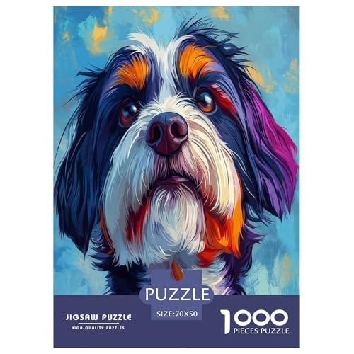 Shih Tzu Puzzle 1000-teilige Schwer Puzzle Spielzeug Lernspiel Impossible Herausforderung Spielzeug Für Erwachsene Und Kinder Ab 12 Jahren 70x50cm/1000pcs Shih Tzu Puzzle 1000-teilige Schwer Puzzle Spielzeug Lernspiel Impossible Herausforderung Spielzeug Für Erwachsene Und Kinder Ab 12 Jahren 70x50cm/1000pcs von GTDKSUEVG