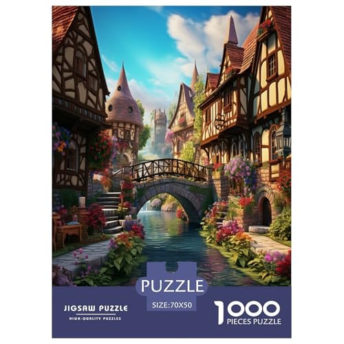 Stadtlandschaft Architektur Puzzle 1000-teilige Schwer Puzzle Spielzeug Lernspiel Impossible Herausforderung Spielzeug Für Erwachsene Kinder 70x50cm/1000pcs Stadtlandschaft Architektur Puzzle 1000-teilige Schwer Puzzle Spielzeug Lernspiel Impossible Herausforderung Spielzeug Für Erwachsene Kinder 70x50cm/1000pcs von GTDKSUEVG