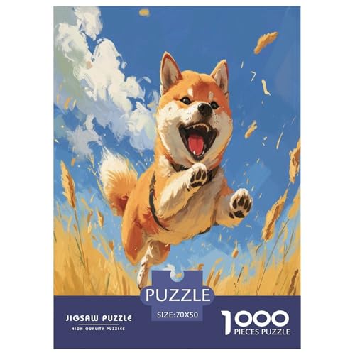 Süße Shiba Inu Puzzle 1000 Teile Schwer Puzzle Spielzeug Pädagogisches Spiel Impossible Herausforderung Spielzeug Für Erwachsene Und Kinder in Bewährter 70x50cm/1000pcs Süße Shiba Inu Puzzle 1000 Teile Schwer Puzzle Spielzeug Pädagogisches Spiel Impossible Herausforderung Spielzeug Für Erwachsene Und Kinder in Bewährter 70x50cm/1000pcs von GTDKSUEVG