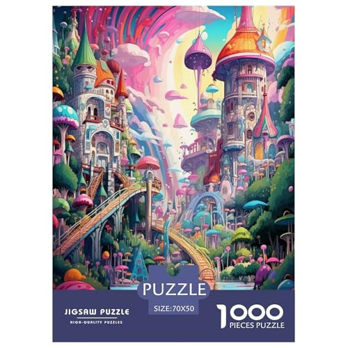 Wunderland Puzzle 1000-teilige Schwer Puzzle Spielzeug Pädagogisches Spiel Impossible Herausforderung Spielzeug Für Erwachsene Und Kinder in Bewährter 70x50cm/1000pcs Wunderland Puzzle 1000-teilige Schwer Puzzle Spielzeug Pädagogisches Spiel Impossible Herausforderung Spielzeug Für Erwachsene Und Kinder in Bewährter 70x50cm/1000pcs von GTDKSUEVG