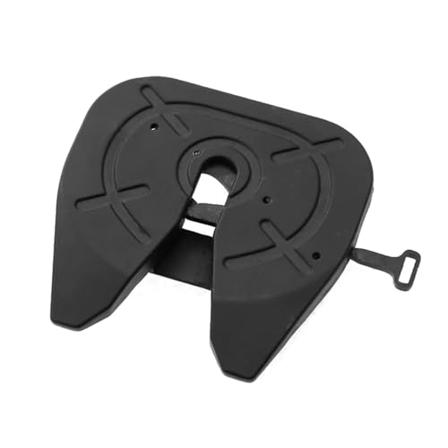 Für Tamiya 1/14 Anhänger Traktor LKW Upgrade Teile Metall Kupplung Schleifscheiben Drag Kopf Entkopplung Disc Platte RC Ersatzteile(Black) von GTFRUQAS