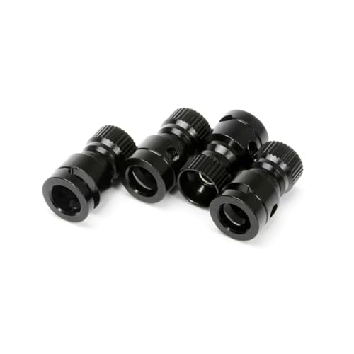 Für Tamiya Für HSP 94123 Für MST RMX GTR Yd2 Für Scx10 Proline Magnetische Karosserielochsucher Montagepfosten, Schalenöffner-Werkzeug RC Crawler Drift Car RC Ersatzteile(Black) von GTFRUQAS
