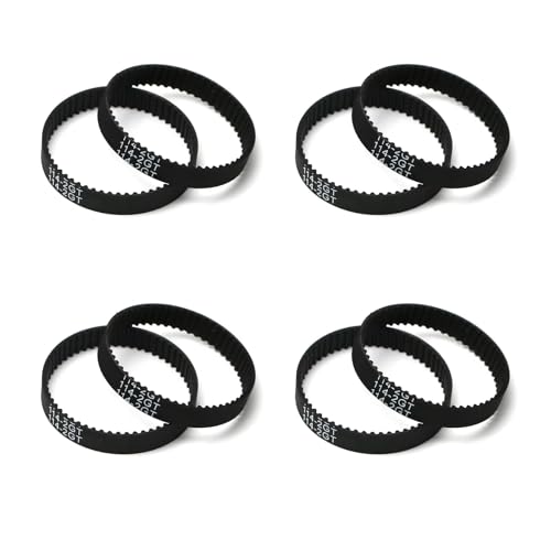 Für Tamiya Für TT-02 1/10 RC Auto Geräuscharm Gürtel Stick 16T 40T Übertragung Getriebe System DIY Ändern Upgrade Teile RC Ersatzteile(8pcs Belts) von GTFRUQAS