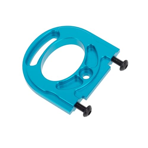 Für Tamiya Für TT02 1/10 RC Auto Upgrades Teile Zubehör Metall Motor Halterung RC Ersatzteile(Blue) von GTFRUQAS