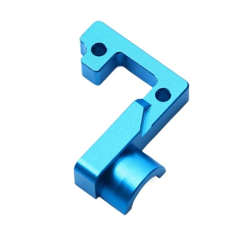 Für Tamiya Für TT02 RC Auto Upgrade Teile 1/10 Zubehör Metall Offene Getriebe Box Getriebe Gehäuse Getriebe Halterung Fernbedienung Auto Teile RC Ersatzteile(Blue) von GTFRUQAS