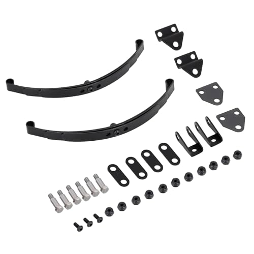 Für Tamiya RC Traktor LKW Upgrade Teile 1/14 ORA RC Auto Stahl Für Blattfedern RC Ersatzteile(Front Leaf Springs) von GTFRUQAS